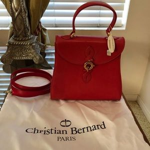 Christian Bernard Designer Purse Satchel